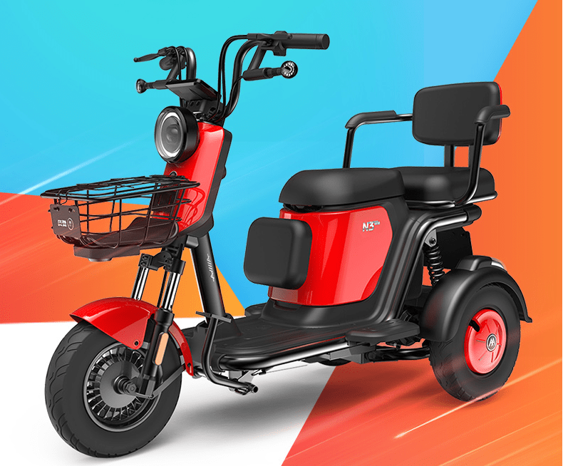 雅迪、愛瑪推出的新電動三輪乘用車,安全時速,可載3人,很實用